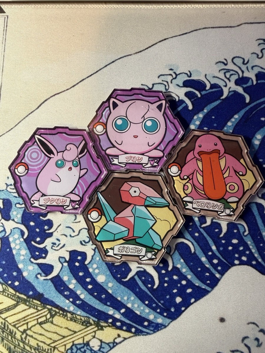Pokémon Chinese 151 Puzzle Fridge Magnet Jigglypuff Wigglytuff