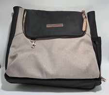 Petunia Pickle Bottom Diaper Bag Backpack Tote Pivot Pack Black Sand Color