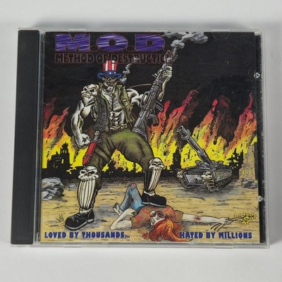 M.O.D. (METHOD OF DESTRUCTION) - Loved By Thousands...Hated By Millions CD 1995