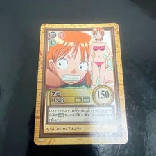 Excellent ONE PIECE Carddass Hyper Battle Nami Sunbathing C370