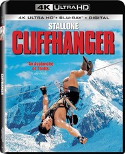 Cliffhanger 4K UHD  Blu-ray No Digital Copy