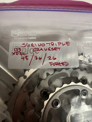 Lightly used Sugino XD2 Triple Crankset – 48/36/26 175mm, | eBay