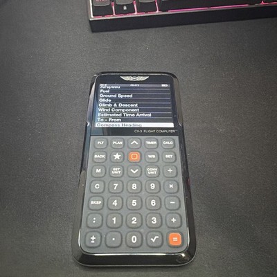 New ASA CX-3 Electronic E6-B Flight Computer