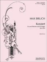 Konzert FüR Zwei Klaviere Und Orchester | Max Bruch | BroschüRe | 80 S. | 2019