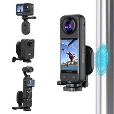 JJC Magnetic Mount Stand for Insta360 X5 X4 Air X4 X3, DJI Osmo Pocket 3 Osmo...