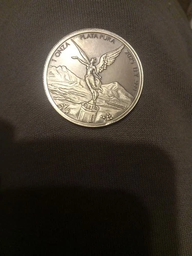 2025 Intaglio Mexican Libertad TRIBUTE 1 OZ  SILVER, Very Beautiful Silver Round