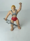 rare vintage 1984 MOTU collectible rubber He-Man Figure Masters Of The Universe