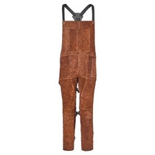 VEVOR Leather Welding Apron Split Leg Heavy Duty Flame Resistant Cowhide L-Size