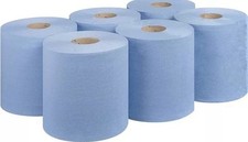 Blue Rolls Tissues Jumbo 6 Pack Home Kitchen Garden Large Rolls