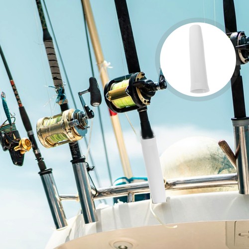 2 Pcs Fishing Pole Covers Boat Rod Holder Equipment Protector Accessories - Afbeelding 2 van 17