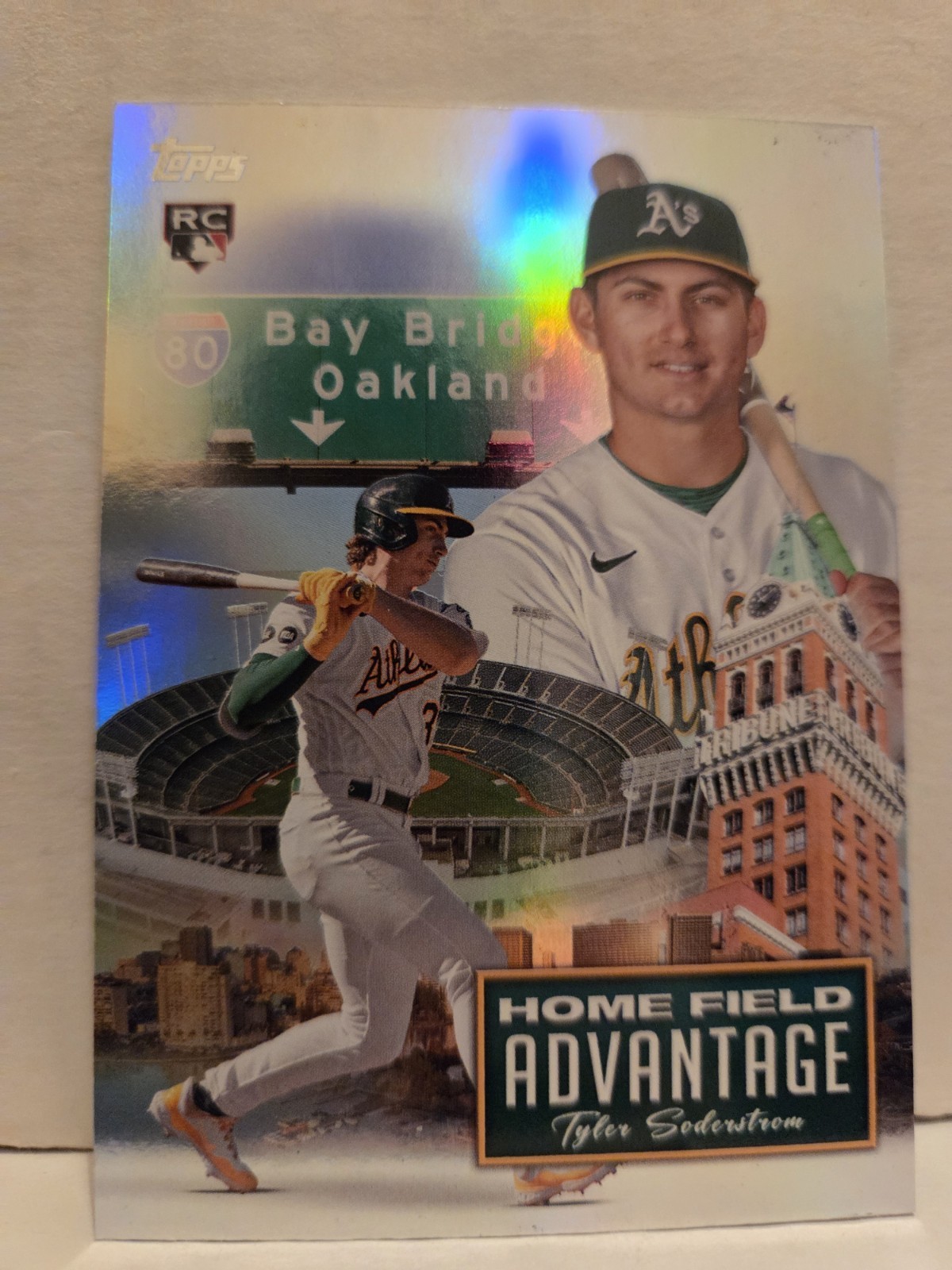 Tyler Soderstrom 2024 Topps Series 2 Home Field Advantage Case Hit SSP Rookie