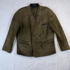 Distler trachten German Suede leather oktoberfest jacket large 48