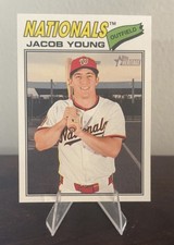 Topps 2026 Heritage Jacob Young Baseball Base Set Washington Nationals #279