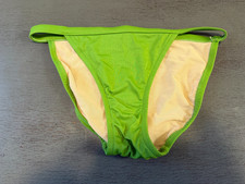 green J CREW lined swimsuit bikini bottom size small