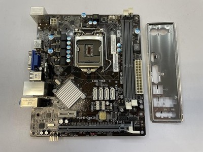 ECS Motherboard H61H2-MV | No CPU