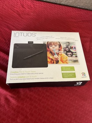 Wacom Intuos Digital Drawing Tablet with Pen - Black