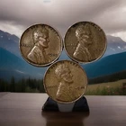 1937, 1939, 1941 Lincoln Cents - 3 Coins!