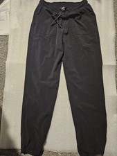 Athleta Girl Black Lined High Jump Jogger Size XL 14