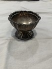 Vintage Avon Mini Pedestal Bowl Silver plate AMC Italy Stamped — photo 1