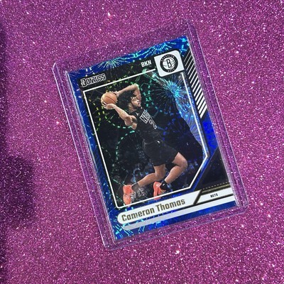 2025 PANINI - DONRUSS NVA - BLUE EXPLOSION 19/85 - CAMERON THOMAS 