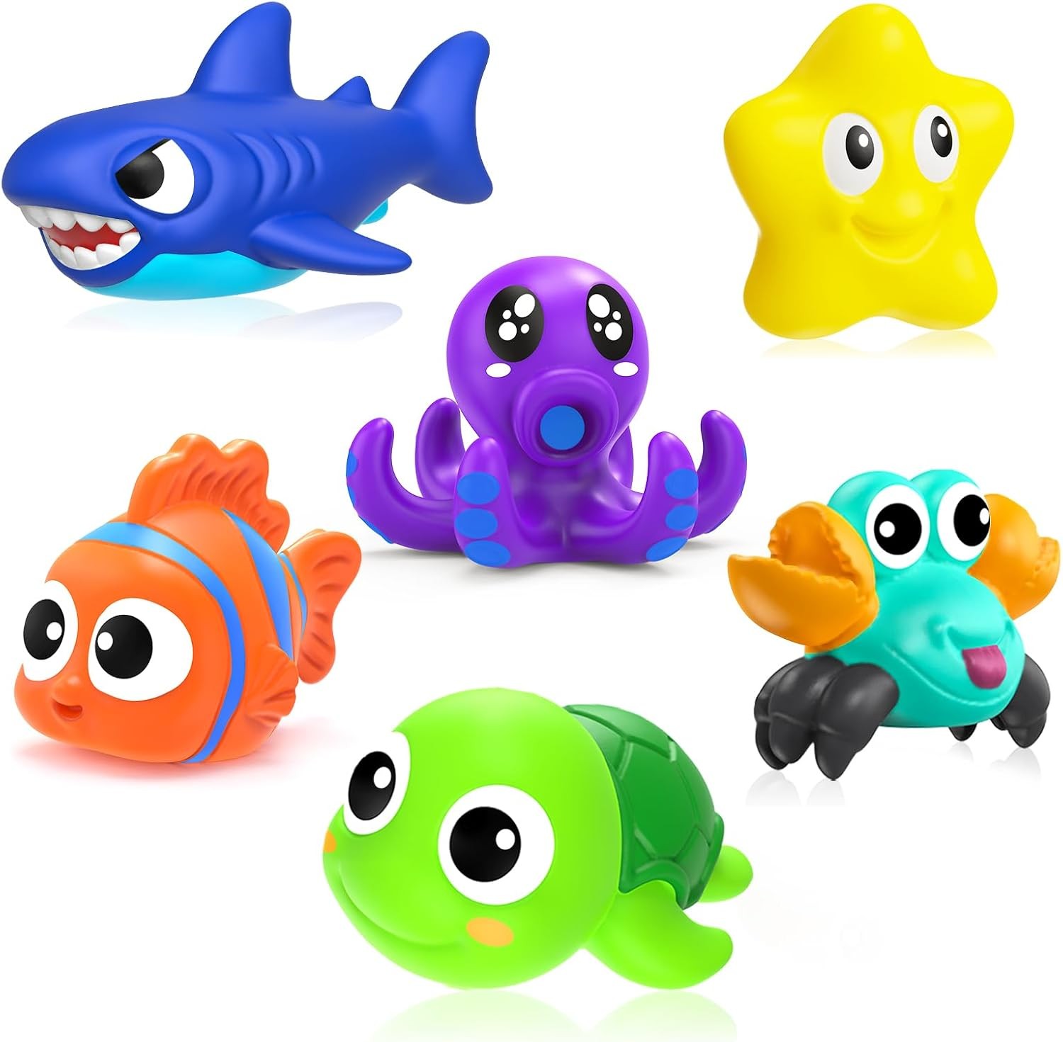No Hole Mould Free Baby Bath Toys for Toddlers 1-3,infant Bathtub Toys for Babi