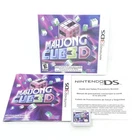 Mahjong Cub3d Nintendo 3DS Authentic Complete CIB Atlus Cubed Rare