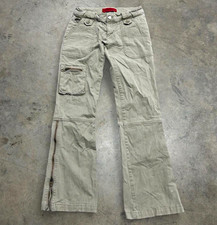 Vigoss Jeans Women s Beige Cargo Pants Straig...