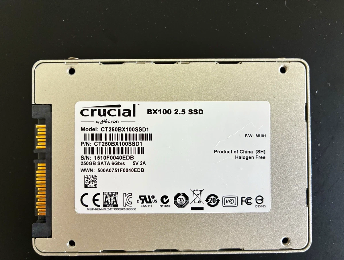 Crucial 250GB Solid State Drives for sale | eBay
