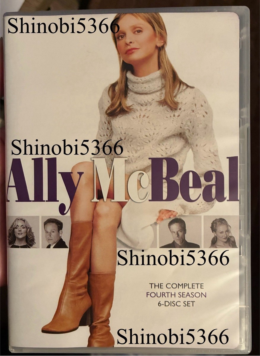 Ally McBeal: The Complete Fourth Season (DVD, 2010, 6-Disc Set