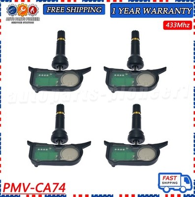  4PCS TPMS Sensor 40700-5ZH0A Pre Programmed for Nissan Versa Kicks 2018-2021 