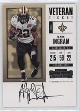 2017 Panini Contenders Veteran Ticket Mark Ingram #383 Auto 1q7