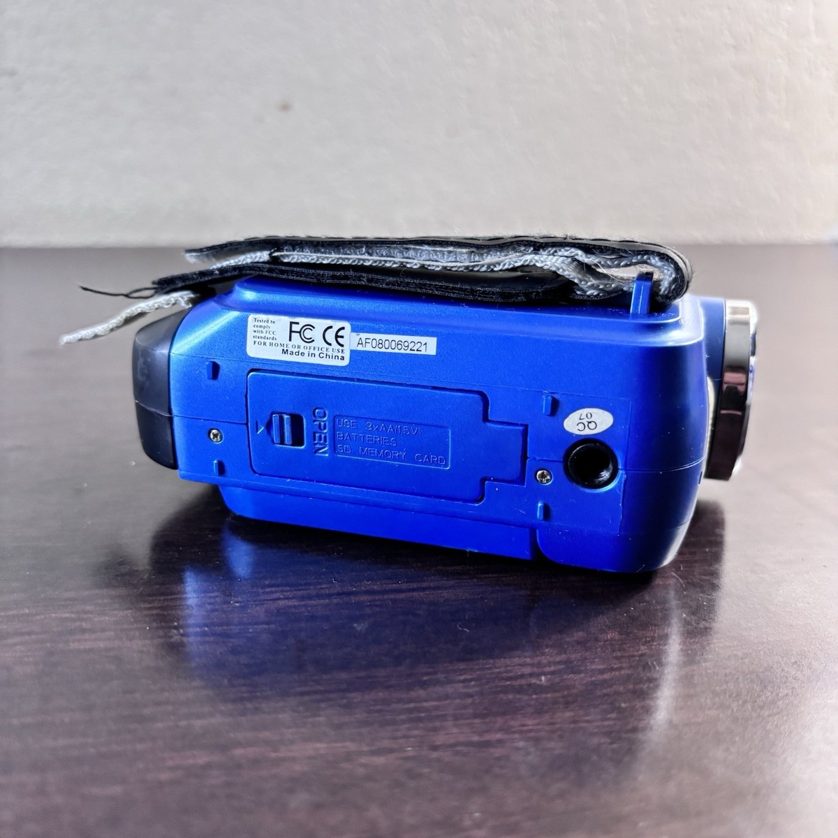 Blue Digital Camcorder Video Camera – Tested & Working Retro