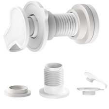 2 Pack 1" Cooler Drain Plug Replacement for Coleman 1 inch 2 pack, White