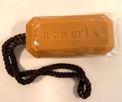 Vintage Aramis Body Shampoo Soap on a Rope Bar Soap New 5.7oz READ