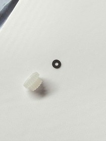 PCE PC Engine CD-ROM Replacement Gears & Gear Rubber Pad Set