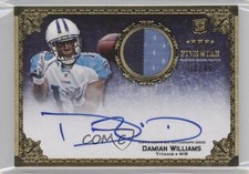 2010 Topps Five Star Rookie Gold 30/40 Damian Williams #155 Patch Auto 2u3
