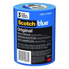 3M 2090-48EP3 Scotch Blue Medium Strength Painter's Tape 1.88 W in. x 60 L yd.