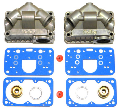 Holley QFT AED CCS 134-169D & 134-170D 4150-4500 V-Bowl Kit W/Clear Sight Glass