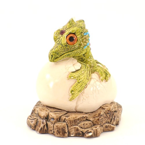 Windstone Editions Hatching Baby DRAGON Fantasy Figurine Melody Pena Vintage **