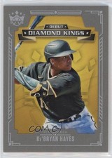 2021 Panini Diamond Kings Debut Gray Framed Ke'Bryan Hayes #DDK-PI 0t2