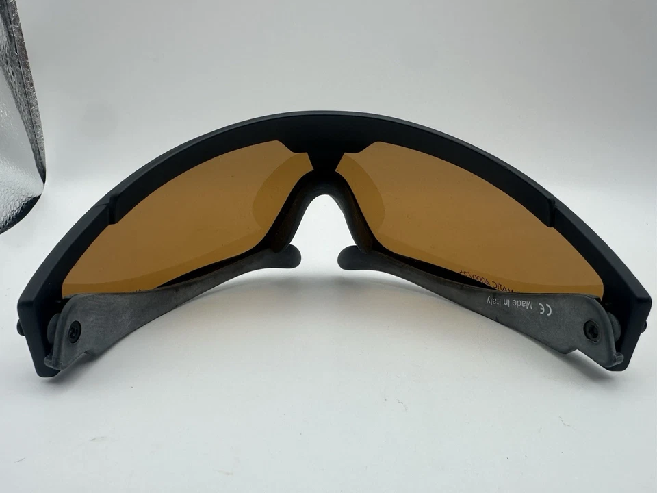 Gafas de sol de ciclismo Briko unisex negras de colección hechas en Italia Thrama STRATO MATIC 4000 Foto 4 de 4