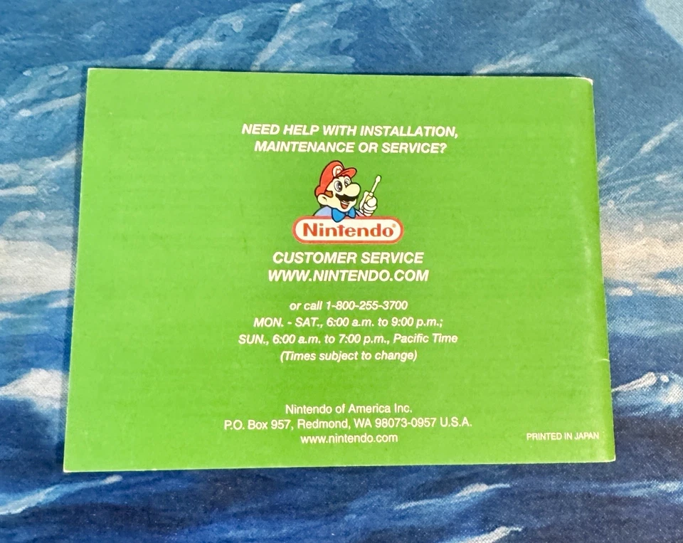 Wario Land 4 GBA (Game Boy Advance, 2001) Manual Only Authentic Very Good Shape - Image 2 of 4