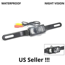 Rear View Camera Backup License Plate for Kenwood DDX276BT, Night Vision