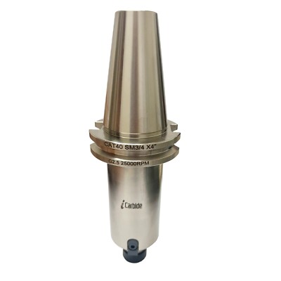 NEW 1PC CAT40 3/4''X 4.0'' FACE MILL TOOL HOLDER G2.5 25000RPM SILVER COATED USA