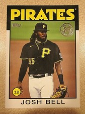 2021 TOPPS SERIES 1 #86B-21 JOSH BELL 1986 35TH ANNIVERSARY PITTSBURGH PIRATES
