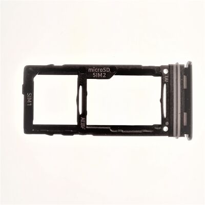 Original SIM Tray/Halter für Samsung Galaxy A52, A52s 5G, A72 black, schwarz