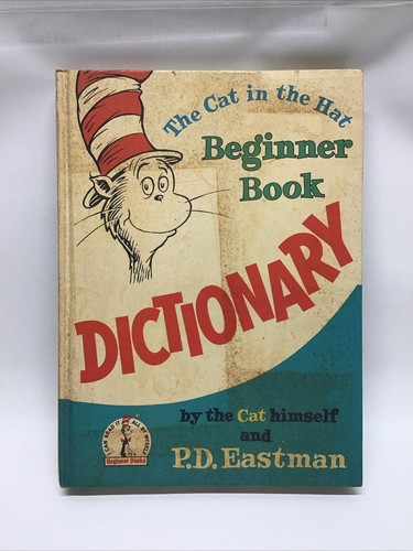 1964 1st Ed. P.D. Eastman THE CAT IN THE HAT DICTIONARY Beginner Random House - Picture 10 of 10