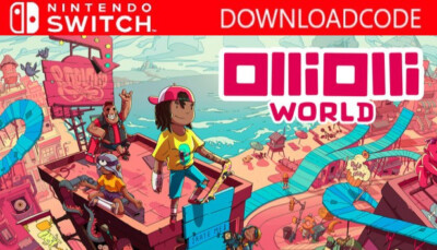 NEU für Nintendo Switch Spiel OlliOlli World Game Key Email 24h Download Code