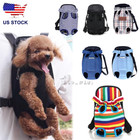 Pet Carrier Backpack Adjustable Cat Dog Pet Front Carrier Legs Out Travel Bag US