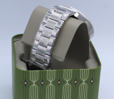 【オブレイ】純銀クオーツ Fossil Men's Bronson Chronograph, Stainless Steel Watch, FS5710